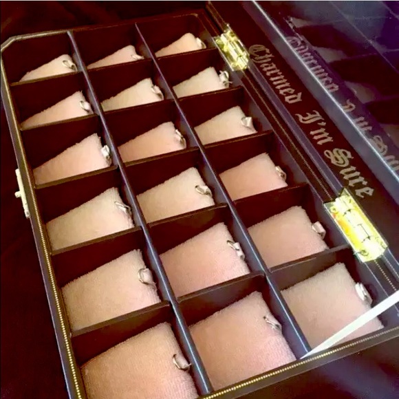 New Juicy Couture CHARMS display CASE jewelry box - Picture 2 of 6